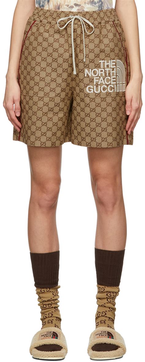 gucci northface shorts|north face gucci collection prices.